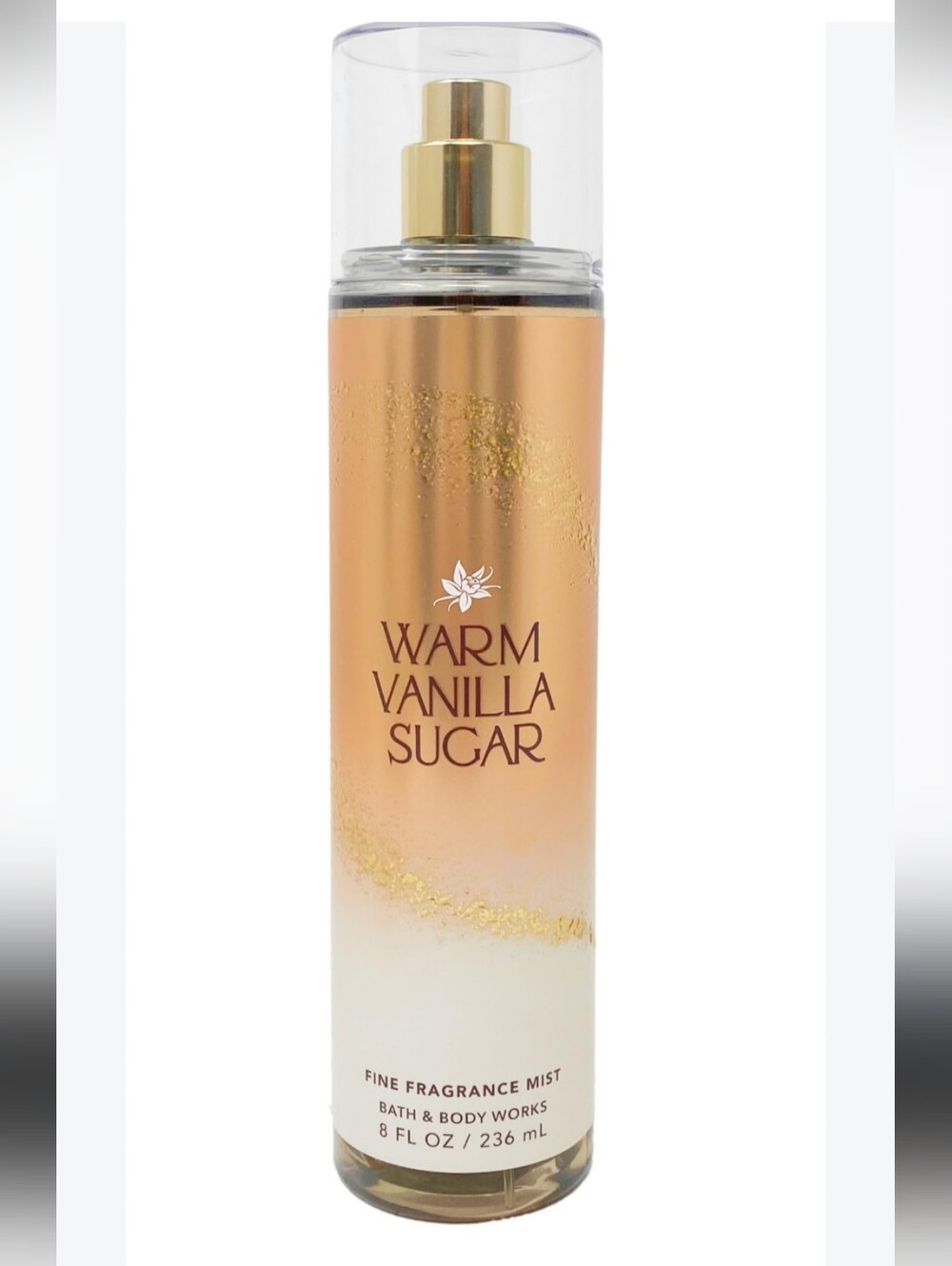 Bath & Body Works Warm Vanilla Sugar Fragrance Mist — 8 Fl Oz New!